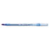 Round Stic Ballpoint Stick Pen, Blue Ink, Medium, Dozen