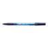 Soft Feel Ballpoint Stick Pen, Blue Ink, Medium, Dozen