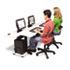 Split-Level Computer Training Table, 72 x 36, Steel Base (Box One)