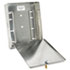 Surface-Mounted Paper Towel Dispenser,10 3/4 x 4 x 14, Satin Stainless Steel - View 1