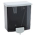 ClassicSeries Surface-Mounted Soap Dispenser, 40-oz, Black/Gray
