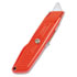 Interlock Safety Utility Knife w/Self-Retracting Round Point Blade, Orange