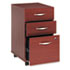 Mobile Pedestal (B/B/F) (Assembled) Series C Mahogany