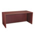 BL Laminate Series Rectangular Desk Shell, 66w x 30w x 29h, Mahogany