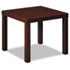 Laminate Occasional Table, 24w x 24d x 20h, Mahogany