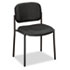 VL606 Stacking Armless Guest Chair, Black