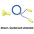 E-A-Rsoft Yellow Neon Soft Foam Earplugs, Uncorded, Regular Size, 200/Box - View 3