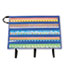 Border Storage Pocket Chart, Blue;Clear, 41" x 24 1/2"