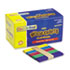 Colored Wood Craft Sticks, 4 1/2 X 3/8, Wood, Assorted, 1000/Box