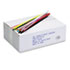 Jumbo Stems, 12" x 6mm, Metal Wire, Polyester, Assorted, 1000/Box