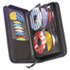 CD/DVD Wallet, Holds 72 Disks, Black