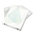 Cubicle Keepers, Velcro-Backed Display Holders, 8 1/2 x 11, Clear, 25/Pack