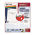 Heavyweight Tabbed Jacket Project Folders, Letter, Poly, Assorted Colors, 25/Box