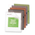 Deluxe Project Jacket Folders, Letter, Vinyl, Black/Blue/Clear/Green/Red, 35/Box