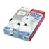 Badge Holder Kits, Top Load, 2-1/4 x 3-1/2, White, Combo Clip/Pin, 50/Box