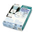 Badge Holder Kits, Top Load, 3 x 4, White, Elastic Cord, 50/Box