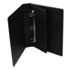 Heavyweight Vinyl Slant-D 3-Ring Binder With Label Holder, 2" Cap, Black