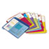 Poly 2-Pocket Index Dividers, Letter, Assorted, 8-Tabs/Set, 4 Sets/Pack