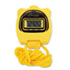 Water-Resistant Stopwatches, 1/100 Second, Assorted Colors, 6/Set - View 2