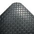 Industrial Deck Plate Anti-Fatigue Mat, Vinyl, 24 x 36, Black