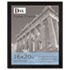 Black Wood Poster Frame w/Plastic Window, Wide Profile, 16 x 20