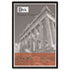Metro Series Poster Frame, Wood, 24 x 36, Black/Silver