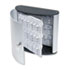 Locking Key Cabinet, 54-Key, Brushed Aluminum, Silver, 11 3/4 x 4 5/8 x 11