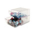 Two Drawer Cube Organizer, Clear Plastic, 6 x 7-1/8 x 6