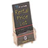 Foldem-Up Leaflet Pocket, 4-3/8w x 2-1/8d x 7-1/4h, Clear, 6/Pack - View 1