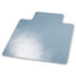 SuperMat Studded Beveled Mat for Med Pile Carpet, 45w x 53h, Clear