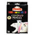 Colored Woodcase Pencils, 3.3 mm, 36 Assorted Colors/Set