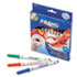 Prang Washable Markers, Fine Point, 12 Assorted Colors, 12/Set