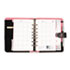 Pink Ribbon Organizer Starter Set w/Microfiber Binder, 5-1/2 x 8-1/2, Black/Pink