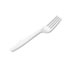 Plastic Cutlery, Mediumweight Forks, White, 1000/Carton