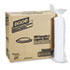 Plastic Lids for Hot Drink Cups, 8 oz., White, 1000/Carton