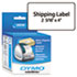 Shipping Labels, 2-5/16 x 4, White, 300/Box