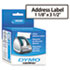 Address Labels, 1-1/8 x 3-1/2, White, 520/Box