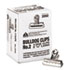 Bulldog Clips, Steel, 1/2" Capacity, 2-1/4"w, Nickel-Plated, 36/Box