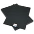 CFC-Free Polystyrene Foam Board, 20 x 30, Black Surface and Core, 10/Carton