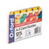 Laminated Index Card Guides, Alpha, 1/5 Tab, Manila, 4 x 6, 25/Set