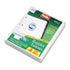 Custom Dividers, Self-Stick Tab Labels, 5-Tab, Letter, White, 25 Sets
