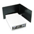 Pressboard Report Cover, Prong Clip, 11 x 17, 3" Capacity, Black