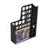 DecoFile Plastic Magazine File, 3 x 9 1/2 x 12 1/2, Black