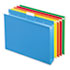 Ready-Tab Hanging File Folders, 2" Capacity, Letter, Assorted, 20/Box