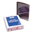 Linen Finish Report Cover, Tang Clip, 1/2" Capacity, Burgundy, 25/Box