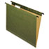 Hanging File Folders, Letter, Green, 20/Box