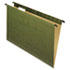 Hanging File Folders, Legal, Green, 20/Box