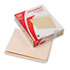 File Folders, Straight Cut, Top Tab, Letter, Manila, 100/Box