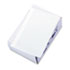Self-Adhesive Vinyl Pockets, 3 x 5, Clear Front/White Backing, 100/Box