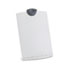Freestanding Desktop Copy Stand/Clipboard, Plastic, 75 Sheet Capacity, Platinum